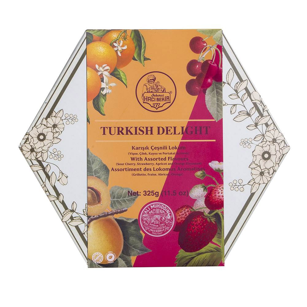 TURKISH DELIGHT FRUIT FLAVOURED ASSORTED 