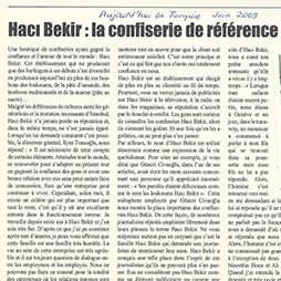 06.2009-Aujourdhui La Turquie