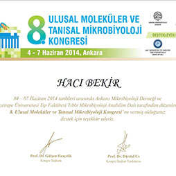 2014 Ulusal Moleküler ve Tanısal Mikrobiyoloji Kongresi